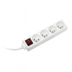 Konnoc DX-4FS 3m čtyřzásuvka s vypínačem Konnoc DX-4FS 3m čtyřzásuvka s vypínačem