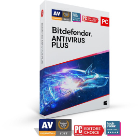 Bitdefender Antivirus Plus - 3PC na 1 rok - elektronická licencia na e-mail
