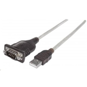 MANHATTAN Prevodník USB na sériový port (Prolific PL-2303RA Chip 1.8m)