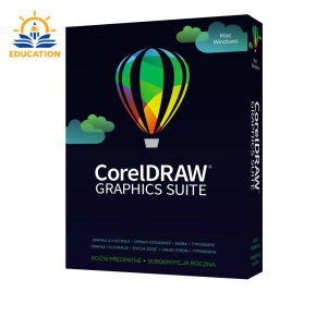 CorelDRAW Graphics Suite Education 365 dní obnovenie 1 licencie ESD (Windows/MAC) EN/FR/DE/IT/SP/BP/NL/CZ/PL