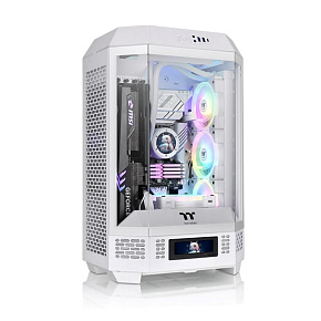 BAZAR - THERMALTAKE Case The Tower 300, mATX, Průhledná bočnice, 2x 140mm Fan, bílá, rozbaleno