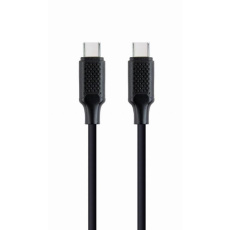 GEMBIRD Kabel CABLEXPERT USB PD (Power Delivery), 100W, Type-C na Type-C kabel (CM/CM), 1,5m, datový a napájecí, černá