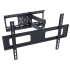 CONNECT IT Nástěnný držák TV T3BK s dvojitým ramenem, naklápěcí (±10/20°/±90°, 37" - 70", max. 50kg), černá