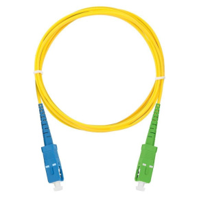 XtendLan simplexní patch kabel SM 9/125, OS2, SC-SC(APC), LS0H, 10m