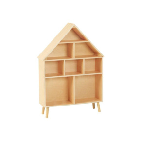 Montessori dětská knihovna (regál) - domeček