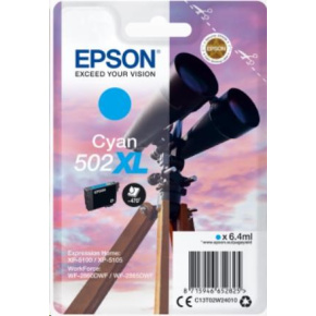 Atramentová tyčinka EPSON Singlepack "Binoculars" Cyan 502XL Atramentová tyčinka EPSON Singlepack "Binoculars" Cyan 502XL