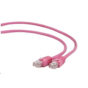 GEMBIRD Patch kábel CAT6 tienený FTP 0,25 m, ružový