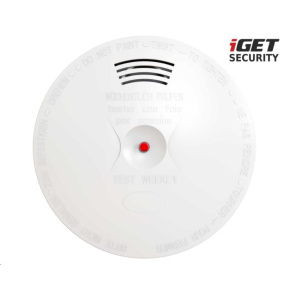 iGET SECURITY EP14 - Bezdrátový senzor kouře pro alarm iGET SECURITY M5