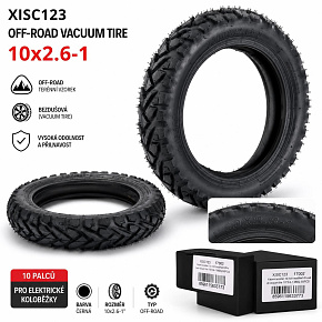 Electric Scooter Tubeless Off Road Tire 10x2-6.1 Electric Scooter Tubeless Off Road Tire 10x2-6.1