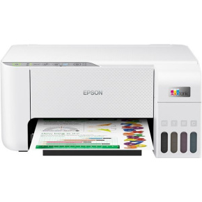 EPSON tiskárna ink EcoTank L3276, 5760x1440dpi, A4, 33ppm, USB, Wi-Fi, bílá,Záruka 5 let po registraci zdarma EPSON tiskárna ink EcoTank L3276, 5760x1440dpi, A4, 33ppm, USB, Wi-Fi, bílá,Záruka 5 let po registraci zdarma