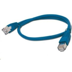 GEMBIRD Patch kábel CAT6 tienený FTP 0,5 m, modrý