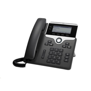 BAZAR - Cisco CP-7821-3PCC-K9=, VoIP telefon, 2line, 2x10/100, 3,5" displej, PoE - rozbaleno