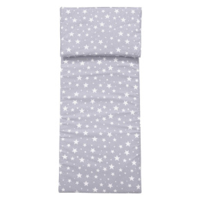 Potah na Montessori houpačku 5in1, šedá s hvězdičkami Potah na Montessori houpačku 5in1, šedá s hvězdičkami