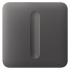 Ajax SoloButton (Dimmer) - Samostatné stmívatelné tlačítko pro LightSwitch, šedá