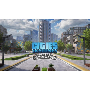 Cities: Skylines - Plazas & Promenades (PC) klíč Steam Cities: Skylines - Plazas & Promenades (PC) klíč Steam