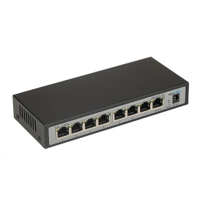 MaxLink reverzný PoE switch RSG-8-1P-DC 7x PoE IN, 1x PoE Out, 1x DC Out