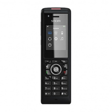 Snom bezdrátový telefon M85, DECT, 2" LCD, BT, 3,5 mm jack, odolný (IP65), nabíjecí stojánek s napájením