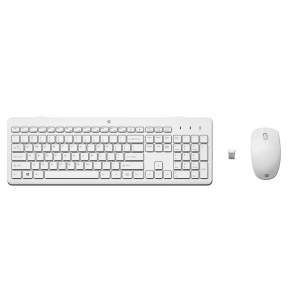 Kombinácia bezdrôtovej myši a klávesnice HP 230 (biela) WW - bezdrôtová klávesnica a myš Kombinácia bezdrôtovej myši a klávesnice HP 230 (biela) WW - bezdrôtová klávesnica a myš