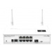 MikroTik Cloud Router Switch CRS109-8G-1S-2HnD-IN, 600MHz CPU,128MB RAM,9xLAN,2.4 Wi-Fi,LCD, 1xSFP slot, vč. L5 licence