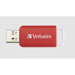 VERBATIM Flash disk 16GB DataBar USB 2.0 Disk, červený