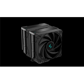 DEEPCOOL CPU Chladič AK620 ZERO DARK, 2x120mm, LGA1851, AM5, černá