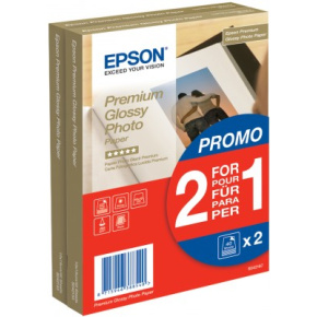 Papier Premium Glossy Photo 10x15 255g/m2 (2x40 listov) 2 za cenu 1