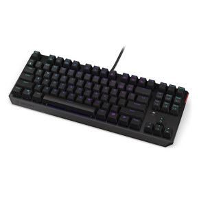 ENDORFY Klávesnice Thock TKL CZ Red, Mechanická, USB, ARGB, černá