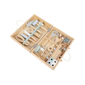 Dřevěné dětské nářadí v kufříku Dřevěné dětské nářadí v kufříku