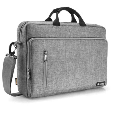tomtoc Shoulder Bag - 16'' MacBook Pro 2019, šedá