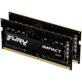 SODIMM DDR4 32GB 2666MHz CL16 (sada 2 ks) KINGSTON FURY Impact