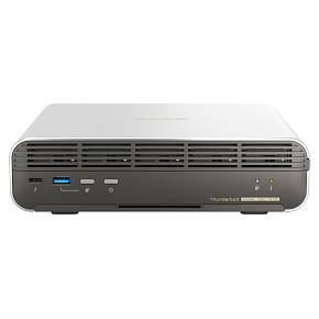 QNAP TBS-h574TX-i5U-16G (10C/i5-1235U/4,4GHz/16GBRAM/5xE1.S/NVMe/1x2,5GbE/1x10GbE/1xUSB2.0/2xUSB3.2/2xTB4/1xHDMI)