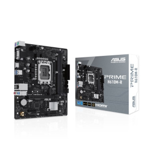 ASUS MB Sc LGA1700 PRIME H610M-R SI, Intel H610, 2xDDR5, 1xHDMI, 1xDP, 1xVGA, mATX ASUS MB Sc LGA1700 PRIME H610M-R SI, Intel H610, 2xDDR5, 1xHDMI, 1xDP, 1xVGA, mATX
