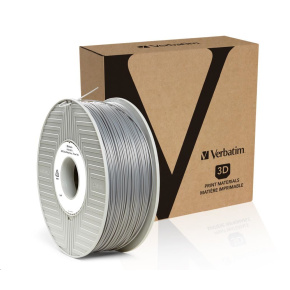 VERBATIM Filament pre 3D tlačiarne ABS 1.75mm, 404m, 1kg strieborná/kovovo sivá (OLD PN 55016) VERBATIM Filament pre 3D tlačiarne ABS 1.75mm, 404m, 1kg strieborná/kovovo sivá (OLD PN 55016)