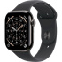 Apple Watch Series 11 GPS + Cellular 46mm Slate Titanium Case with Black Sport Band - M/L
