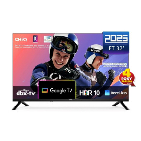 CHiQ LF32FT TV 32", FHD, smart, Google TV, dbx-tv, Dolby Audio, Frameless CHiQ LF32FT TV 32", FHD, smart, Google TV, dbx-tv, Dolby Audio, Frameless