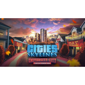 Cities Skylines - Content Creator Pack University City (DLC) (PC) klíč Steam Cities Skylines - Content Creator Pack University City (DLC) (PC) klíč Steam