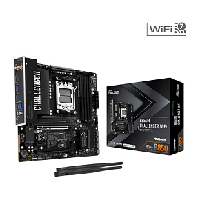 ASRock MB Sc AM5 B850M Challenger WiFi,  AMD B850, 4xDDR5, 1xDP, 1xHDMI, WiFi, mATX