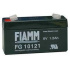 Batéria - Fiamm FG10121 (6V/1,2Ah - Faston 187), životnosť 5 rokov
