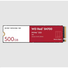 WD RED NVMe SSD 500GB PCIe SN700, Geb3 8GB/s, (R:3430/W:2600 MB/s) TBW 1000