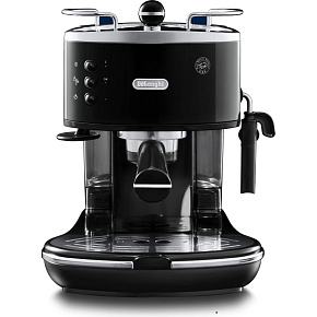 DeLonghi Icona Vintage ECO 311.BK pákový kávovar, 1.4 L DeLonghi Icona Vintage ECO 311.BK pákový kávovar, 1.4 L