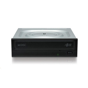 HITACHI LG - Interný DVD-W/CD-RW/DVD±R/±RW/RAM/M-DISC GH24NSD6, čierny, krabica+SW