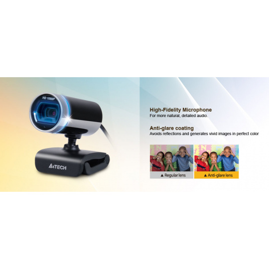 A4tech PK-910H, Full HD webová kamera, USB