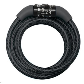 Master Lock Spirálový kombinační zámek na kolo  8143EURDPRO - 1,2m