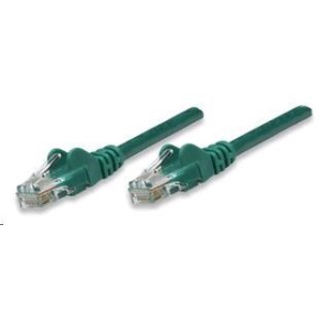 Intellinet Patch kabel Cat5e UTP 0,5m zelený
