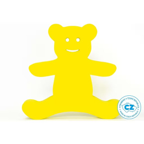 Marimex Deska plavecká Medvídek 340x290x38 mm - žlutá