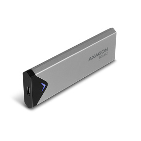 AXAGON EEM2-U3C, USB-C 3.2 Gen 1 - M.2 SATA SSD kovový box, dĺžka 42 až 80 mm