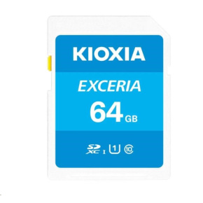 Karta KIOXIA Exceria SD 64GB N203, UHS-I U1 Class 10