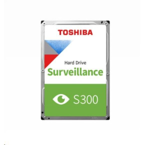 TOSHIBA HDD S300 Surveillance (CMR) 1TB, SATA III, 5400 otáčok za minútu, 128MB cache, 3,5", BULK