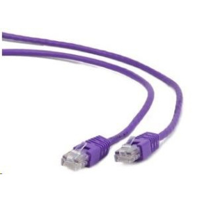 GEMBIRD Patch kábel CAT6 tienený FTP 0,25 m, fialový