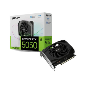 PNY VGA Nvidia GeForce RTX 5050 8GB Single Fan, RTX 5050, 8GB GDDR6, 3xDP, 1xHDMI PNY VGA Nvidia GeForce RTX 5050 8GB Single Fan, RTX 5050, 8GB GDDR6, 3xDP, 1xHDMI